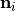 \mathbf{n}_i