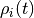 \rho_{i}(t)