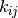 k_{ij}