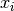 x_{i}