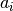 a_{i}