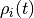 \rho_{i}(t)